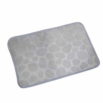 TaffHOME Keset Kamar Mandi Cobble Stone Super Absorbent 60x40cm - Jn39 Gambar produk TaffHOME Keset Kamar Mandi Cobble Stone Super Absorbent 60x40cm - Jn39