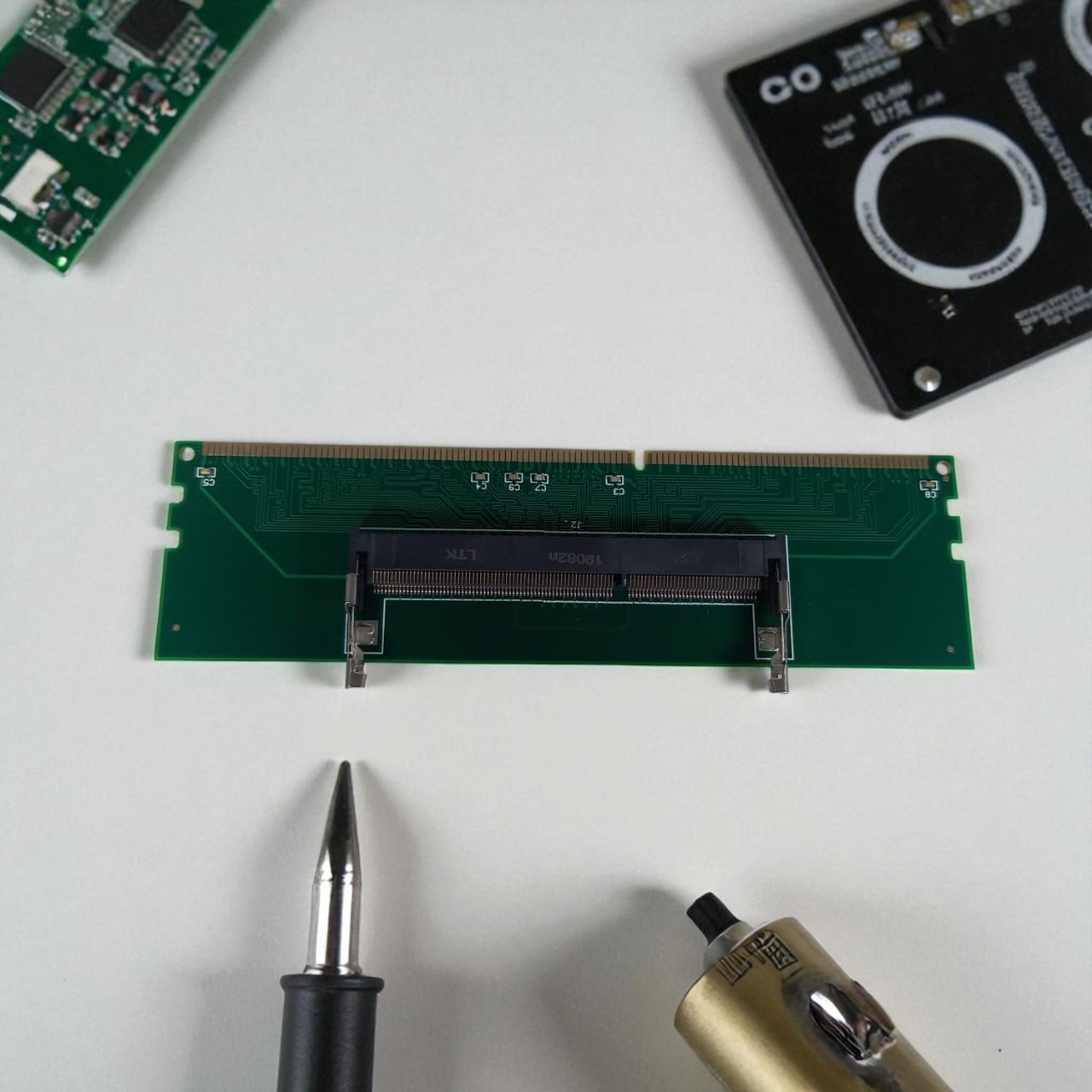 SODIMM DDR3 Laptop To DIM DDR3 Desktop RAM Adapter Converter - STD Gambar produk SODIMM DDR3 Laptop To DIM DDR3 Desktop RAM Adapter Converter - STD