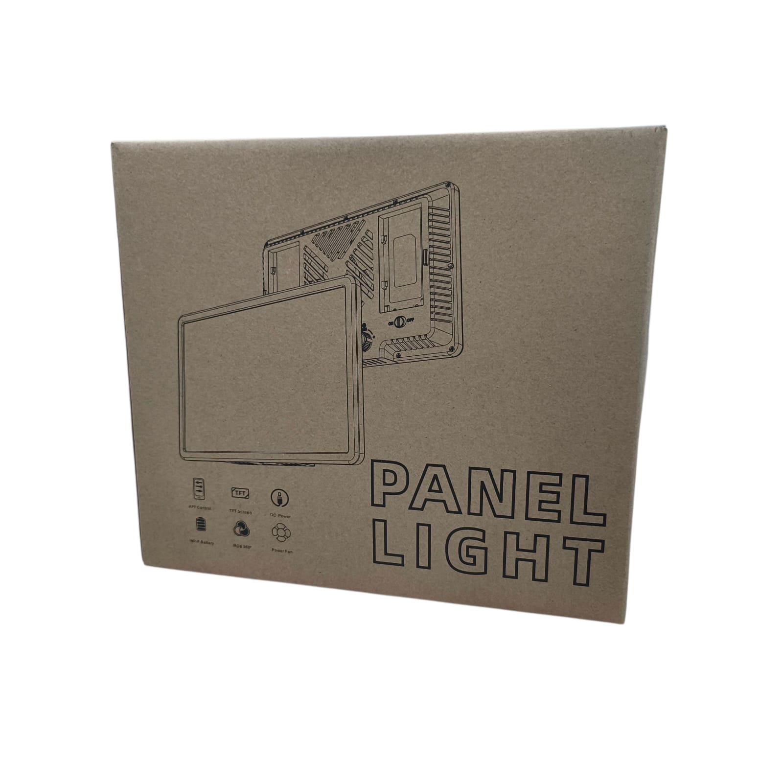 Gambar produk LIYADI Lampu Studio Fotografi Fill Light RGBW 100W with Battery Grip - P100C Kit
