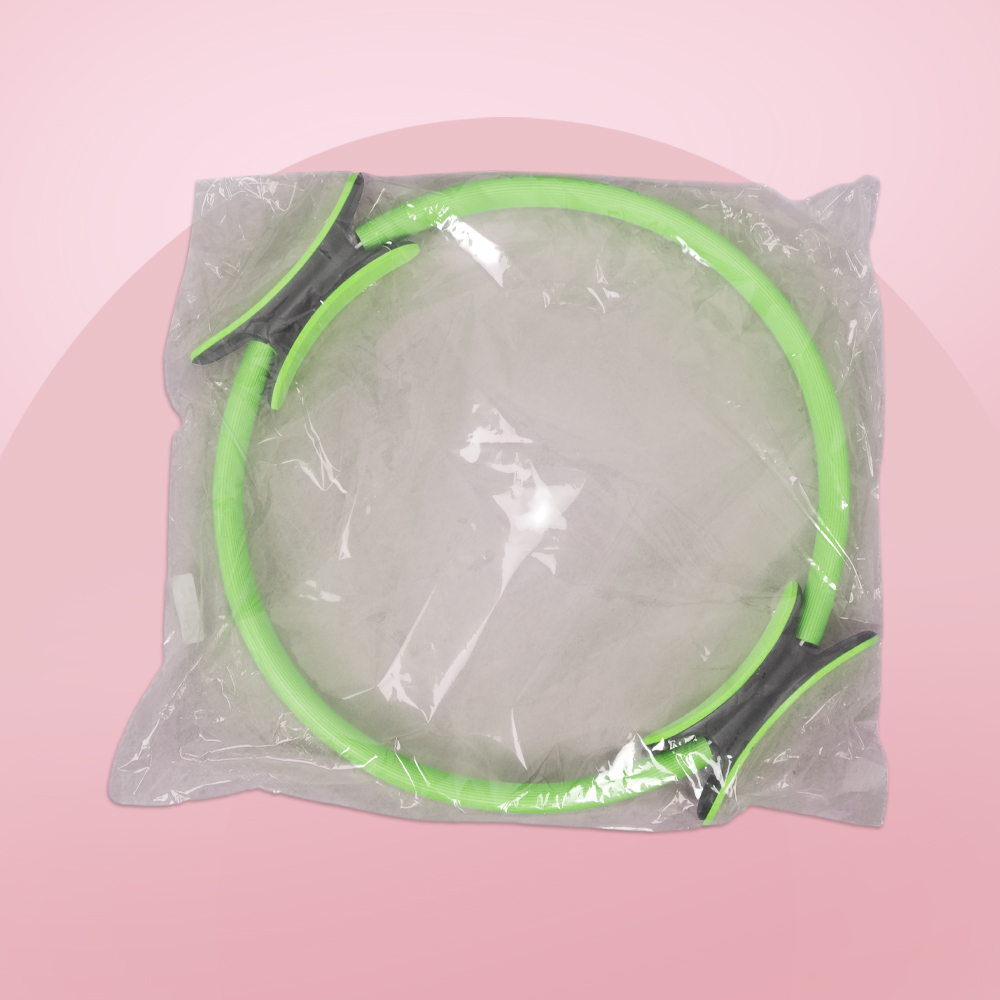 YIWU Magic Ring Resistance Pilates Circle Yoga Fitness 36cm - YW219 Gambar produk YIWU Magic Ring Resistance Pilates Circle Yoga Fitness 36cm - YW219