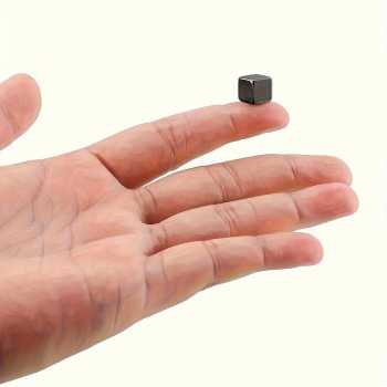 Gambar produk NEOTRA Strong Neodymium Magnet Cube NdFeB N25 5x5x5mm 50 PCS - F0009123
