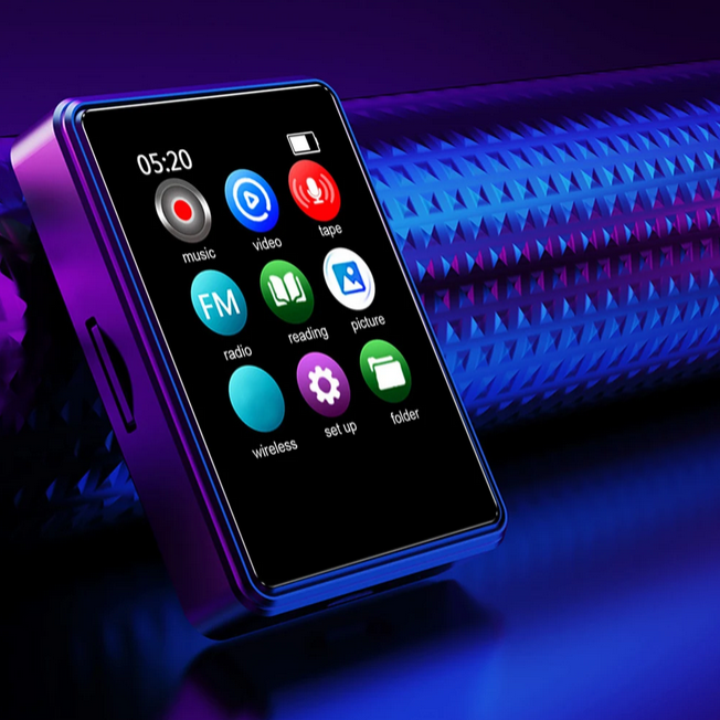 Gambar produk KAMIMA MP3 Digital Audio Player Bluetooth 5.0 HiFi Touchscreen - KM-50
