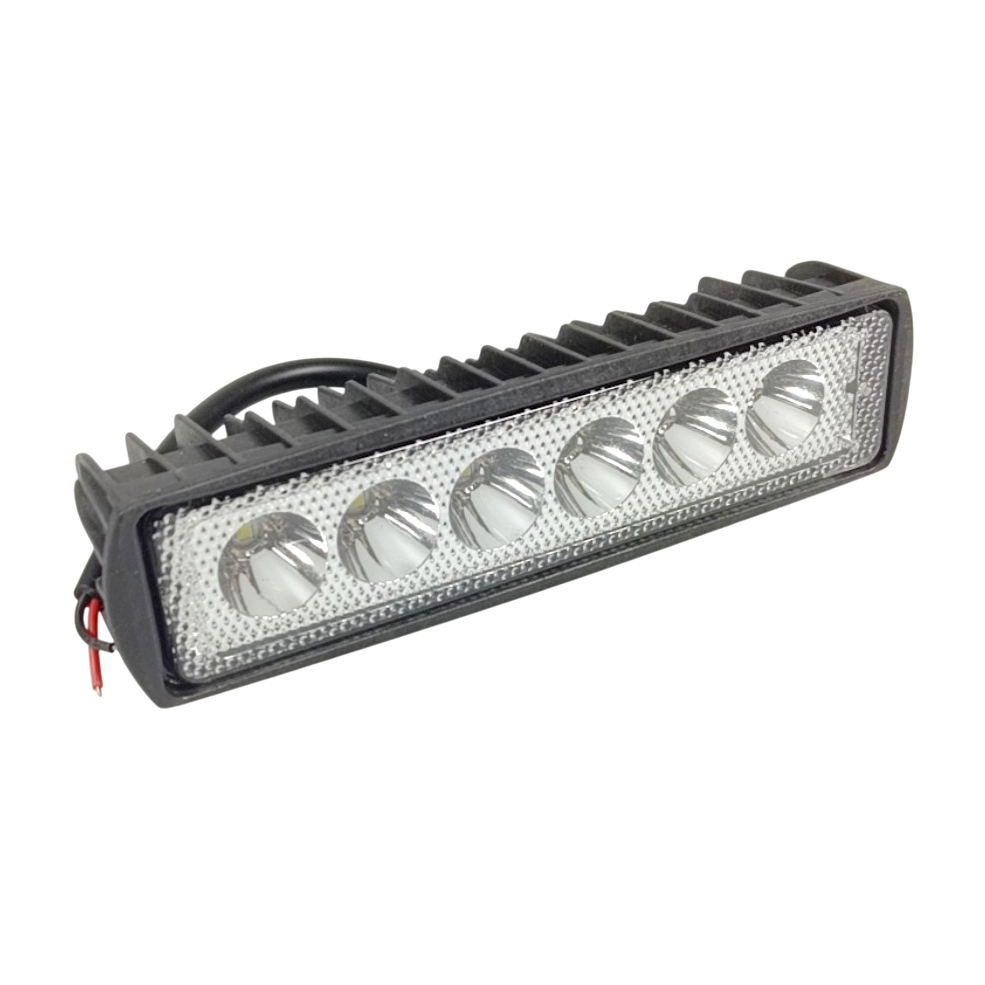 Gambar produk GLOBAL Headlight LED Floodlight Car Offroad Waterproof Cool White 18W - GB-L-183