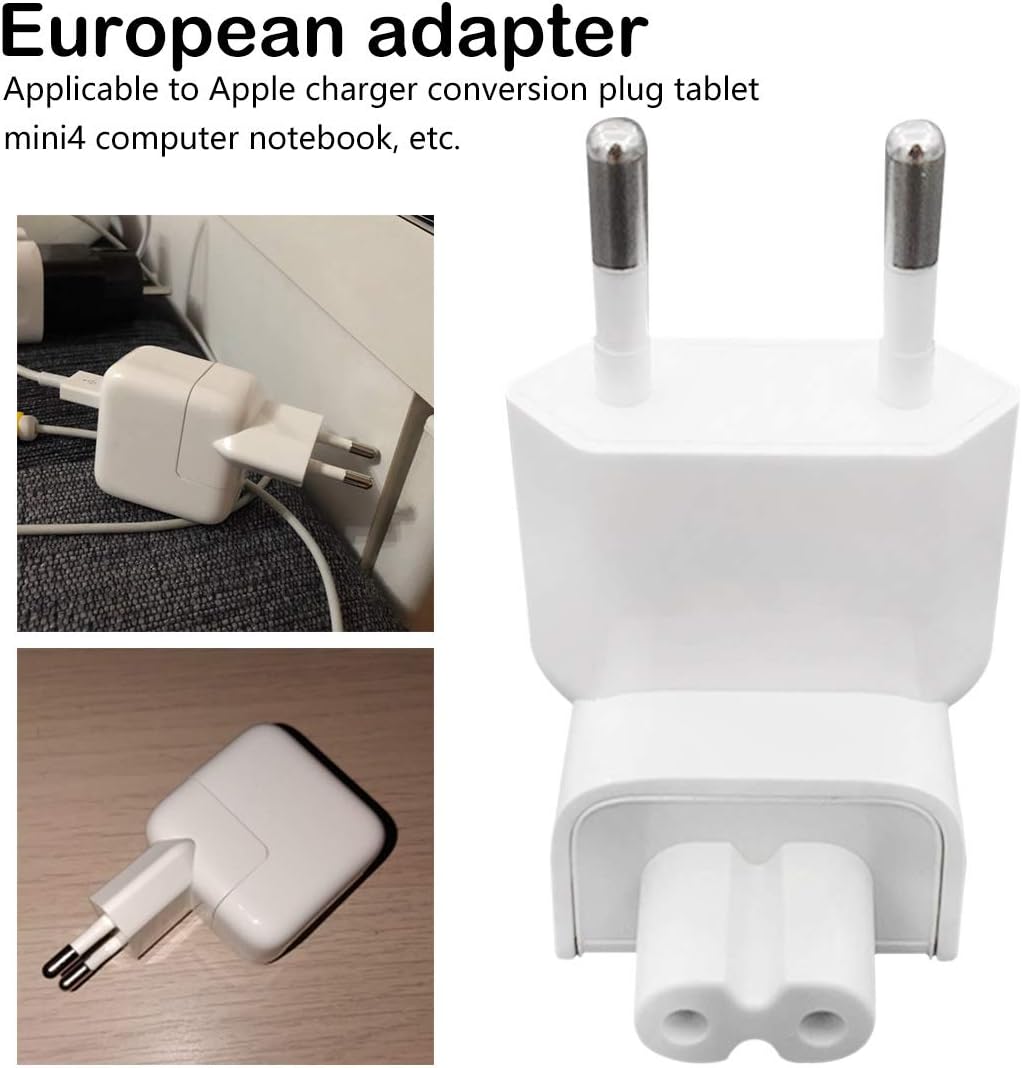 Gambar produk KONSMART Kepala Charger Adaptor EU Plug Duckhead for Magsafe Macbook - A1561