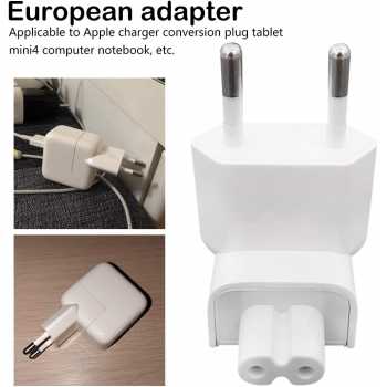 Gambar produk KONSMART Kepala Charger Adaptor EU Plug Duckhead for Magsafe Macbook - A1561