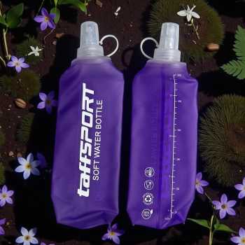 TaffSPORT Botol Minum Soft Flask Foldable Sport Water TPU 500 ml - TF009