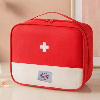 Le Around Tas Perlengkapan Obat P3K First Aid Bag Nilon 26x21x13cm - LG130