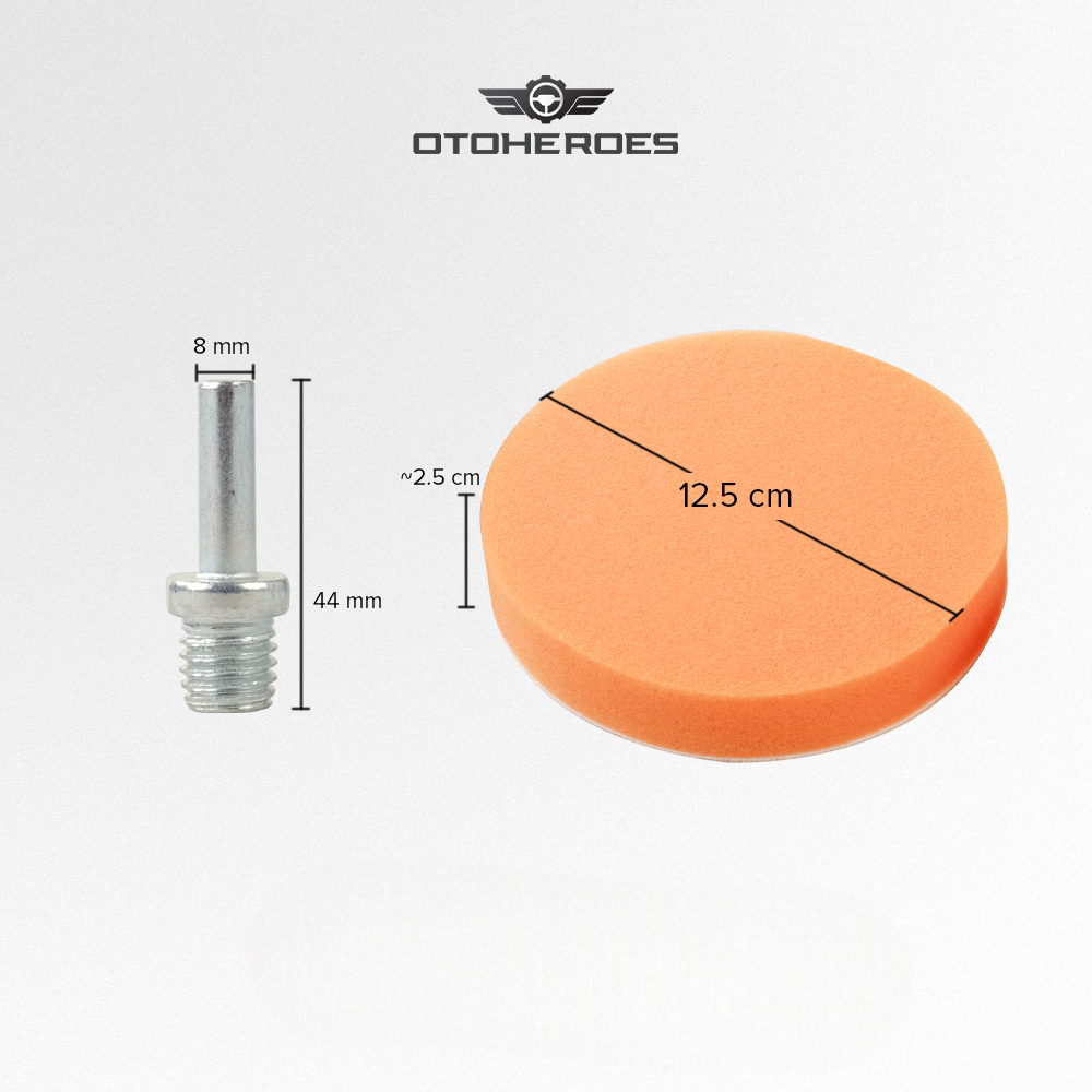 OTOHEROES Sponge Polishing Set Car Buffing Pads 5 Inch 10 PCS - CSL2018 Gambar produk OTOHEROES Sponge Polishing Set Car Buffing Pads 5 Inch 10 PCS - CSL2018