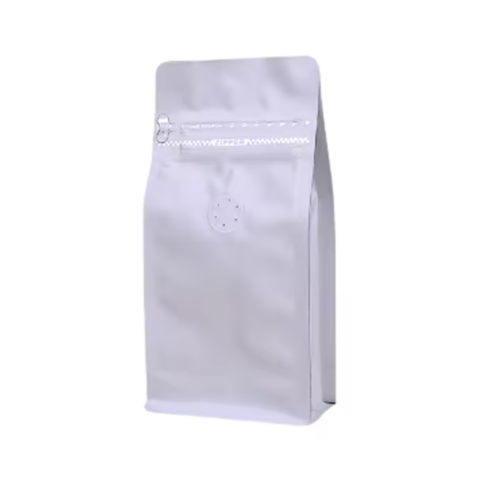 Gambar produk KOFE Kemasan Kopi Standing Pouch Ziplock Flat Bottom with Valve 10 PCS 125g - KF-10