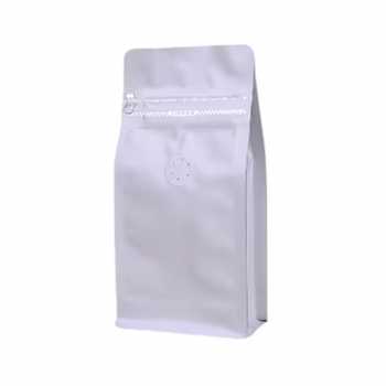 KOFE Kemasan Kopi Standing Pouch Ziplock Flat Bottom with Valve 10 PCS - KF-10