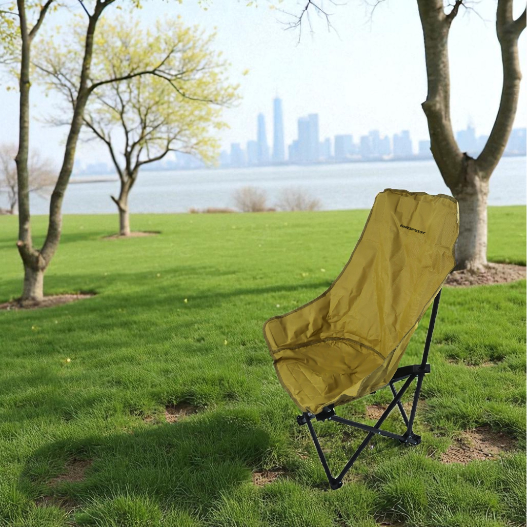 Gambar produk TaffSPORT Kursi Lipat Outdoor Camping Portable Oxford Folding Chair - FO021