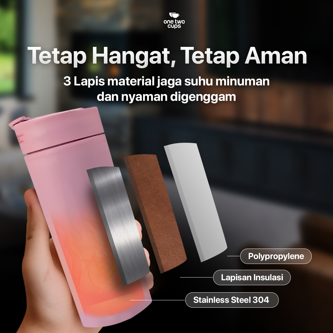 One Two Cups Botol Minum Termos Elektrik Thermal 475ml 300W - HC-302 Gambar produk One Two Cups Botol Minum Termos Elektrik Thermal 475ml 300W - HC-302