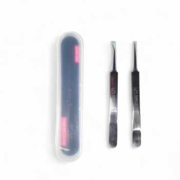 Gambar produk LISM Pinset Alat Pembersih Komedo Jerawat Facial Tweezers 2 PCS - L117