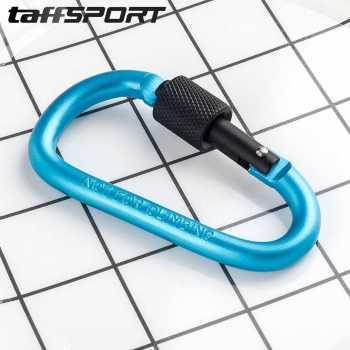 TaffSPORT Karabiner Gantungan Tas Aluminium Quickdraw Carabiner - K12L
