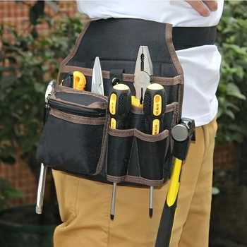 GIOGI Tas Pinggang Perkakas Serbaguna Waist Pocket Tool Bag 3 Layer - GG-30