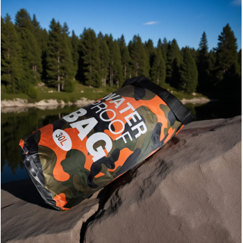 Gambar produk WATORU Tas Penyimpanan Anti Air Debu Outdoor Waterproof Dry Bag 30L - XAZ9