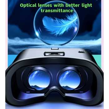 Gambar produk VRG VR Box 3D Virtual Reality Glasses Adjustable Panoramic AR Blu-ray - Q8