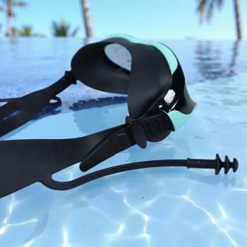 Gambar produk YUKE Kacamata Renang Snorkeling Diving Anti Fog UV Protection - 8027