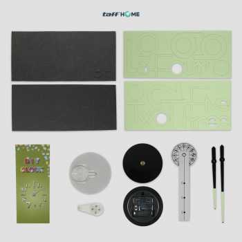 TaffHOME Jam Dinding Besar DIY Giant Glow in The Dark 90-100cm - JM-25 Gambar produk TaffHOME Jam Dinding Besar DIY Giant Glow in The Dark 90-100cm - JM-25