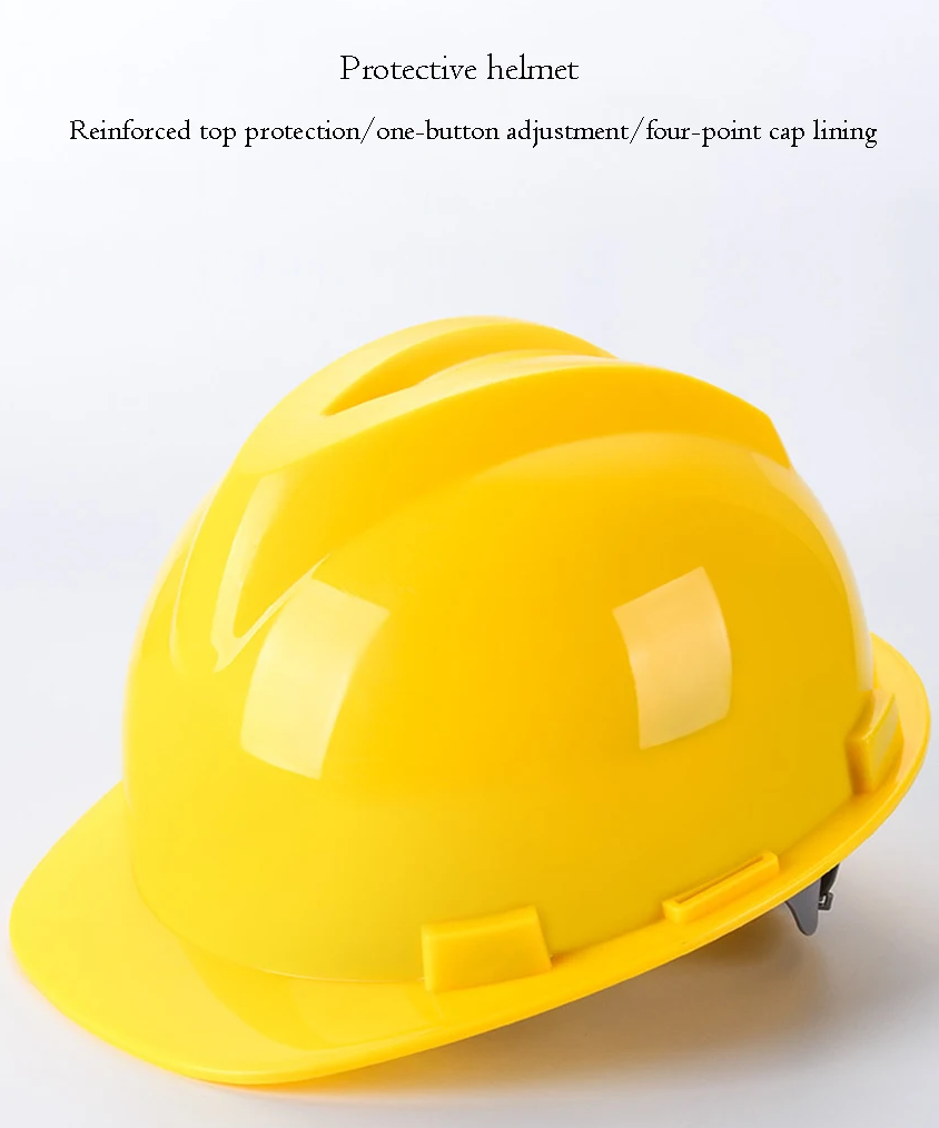 Proguard Helm Proyek Konstruksi K3 Safety Protective Cap V Shaped ABS - LM0449 Gambar produk Proguard Helm Proyek Konstruksi K3 Safety Protective Cap V Shaped ABS - LM0449