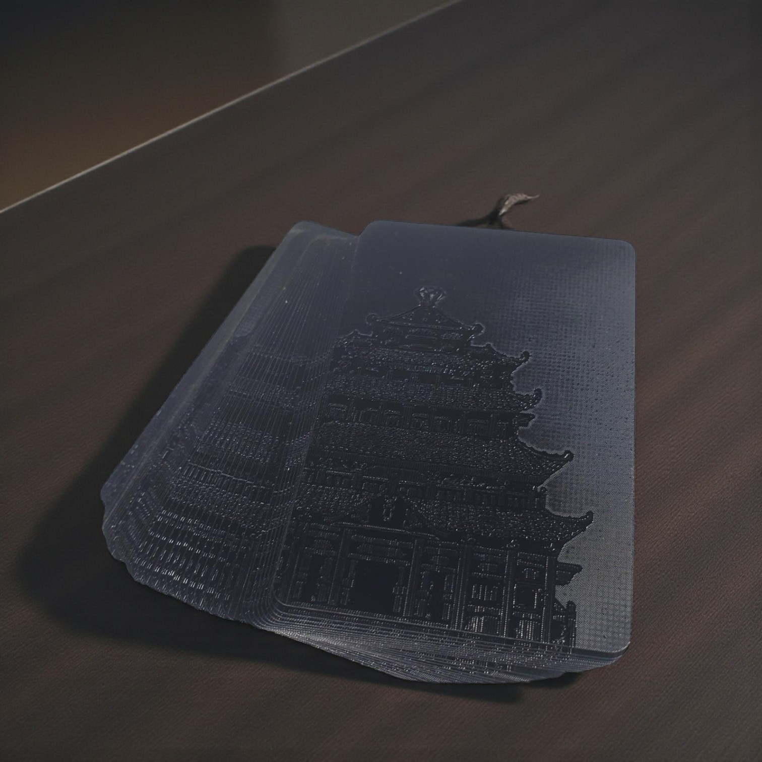 Gambar produk Black Diamond Kartu Poker Remi Plastik Waterproof Model 1 - K8356