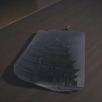 Gambar produk Black Diamond Kartu Poker Remi Plastik Waterproof Model 1 - K8356