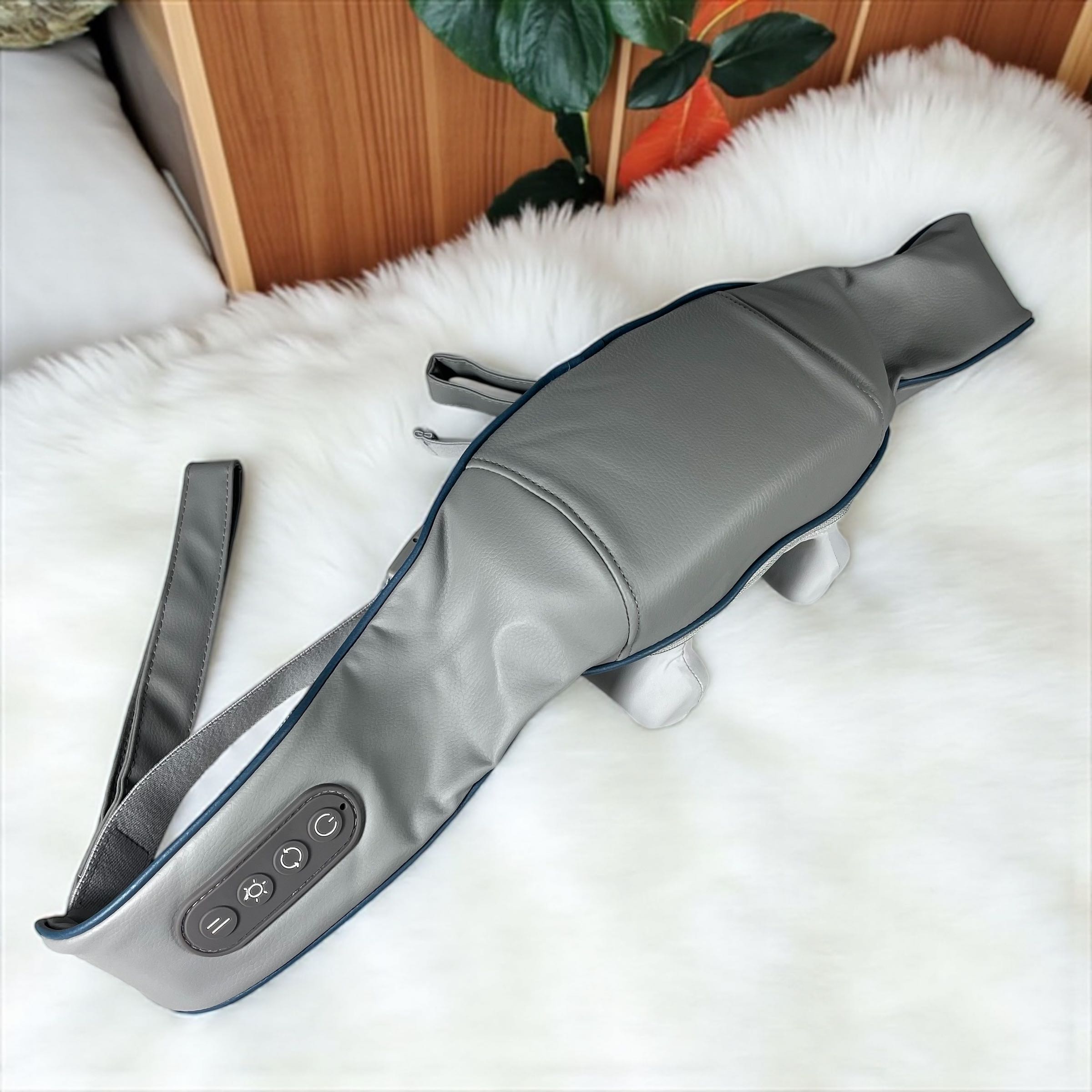 Gambar produk IMONE Alat Pijat Leher Kompres Panas Shiatsu Massager Adjustable 10W - HJ-188