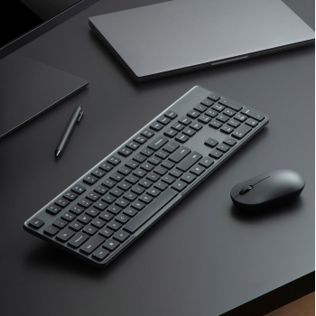 Xiaomi Set Keyboard Mouse Wireless 2.4GHz Soft Keycap Lightweight - WXJS03YM