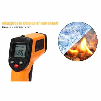Taffware Thermogun Thermometer Industrial Laser Infrared NonContact - GM320 (CX6000 Series) Gambar produk Taffware Thermogun Thermometer Industrial Laser Infrared NonContact - GM320 (CX6000 Series)