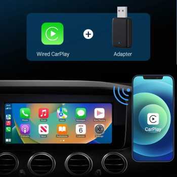 Gambar produk ACODO Dongle Wireless Carplay Android Auto Bluetooth 5.0 WiFi 5.8GHz - A50