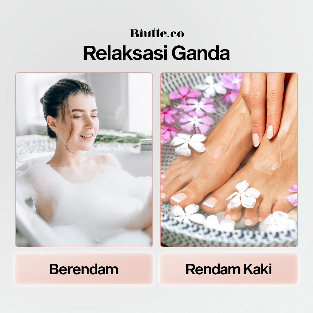 Gambar produk Biutte.co Garam Mandi Spa Aromaterapi Bath Salt 110g Rose - HK110