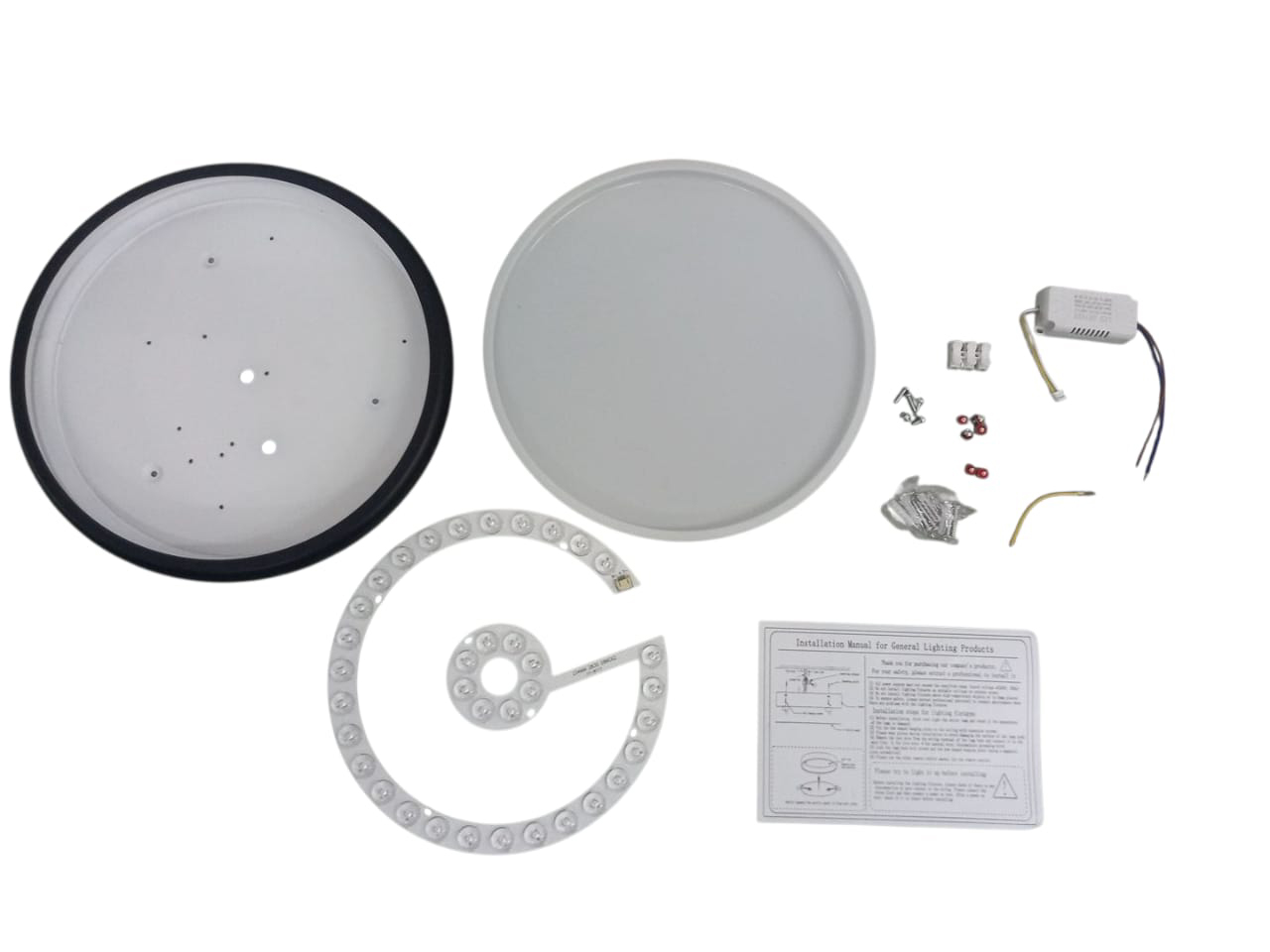 SEMQIU Lampu Plafon LED Ceiling Light Dimmable 3in1 Color 29cm 40W - WJ18 Gambar produk SEMQIU Lampu Plafon LED Ceiling Light Dimmable 3in1 Color 29cm 40W - WJ18