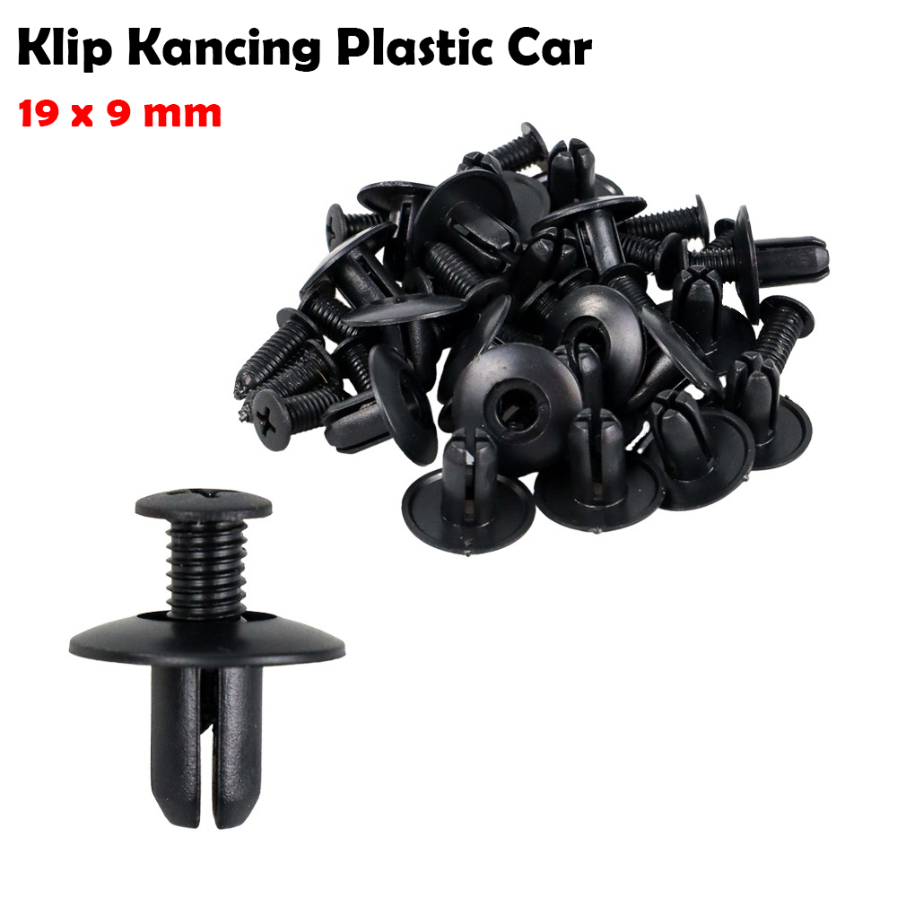 Gambar produk OTOHEROES Klip Kancing Plastic Car Buckle Rivet 19x9mm 20 PCS - 170