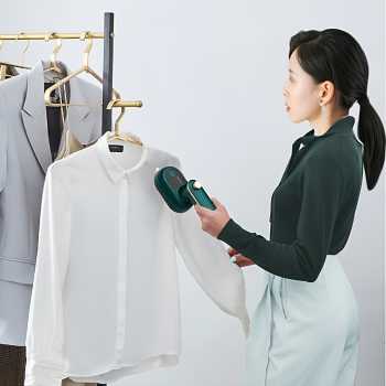 Gambar produk Karsah Setrika Mini Compact Ironing Handheld Semprot Air 38W 50ml - HX-6168