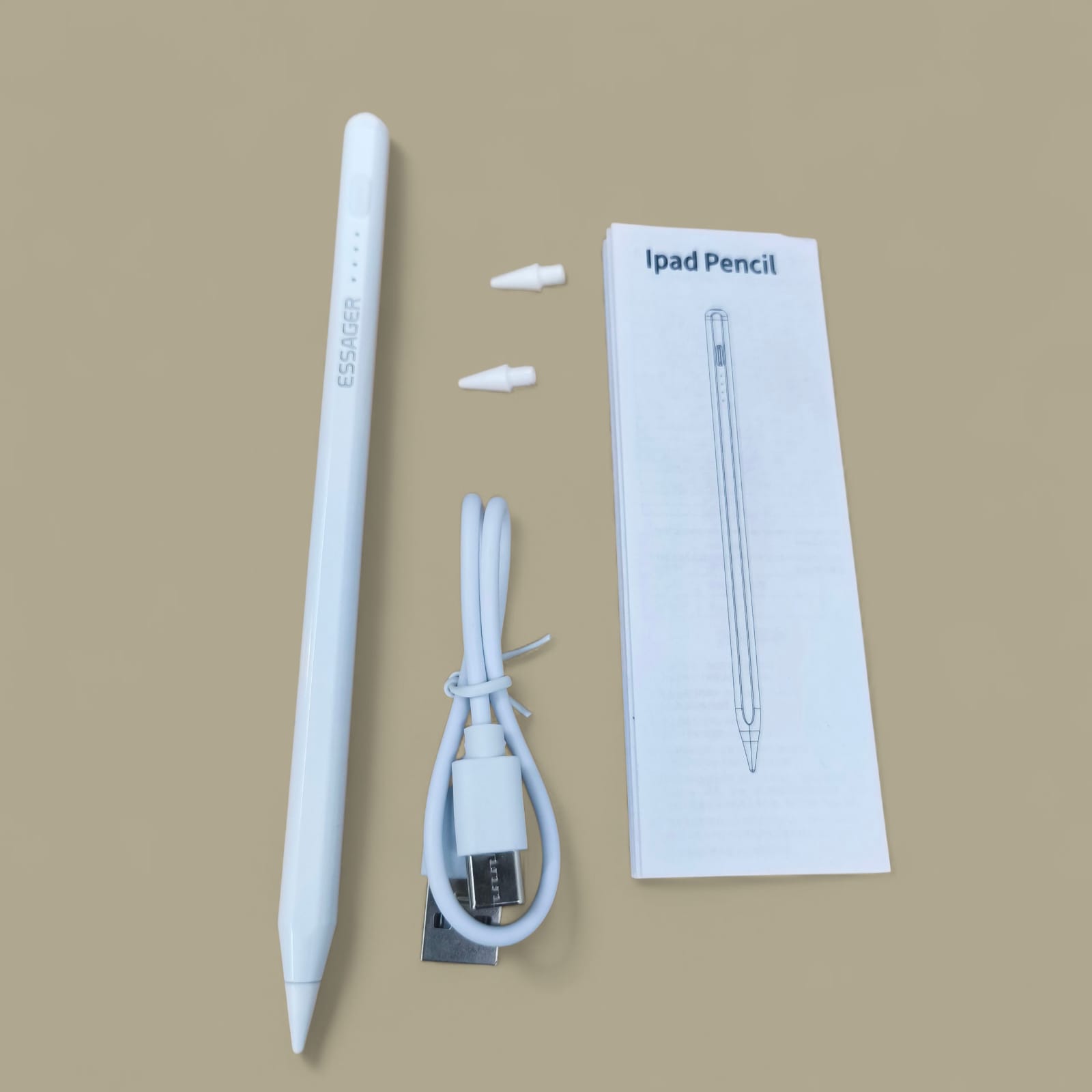 Gambar produk ESSAGER Stylus Pen Magnetic Sensitive Response iPad Type C 130mAh - ES-DRB03