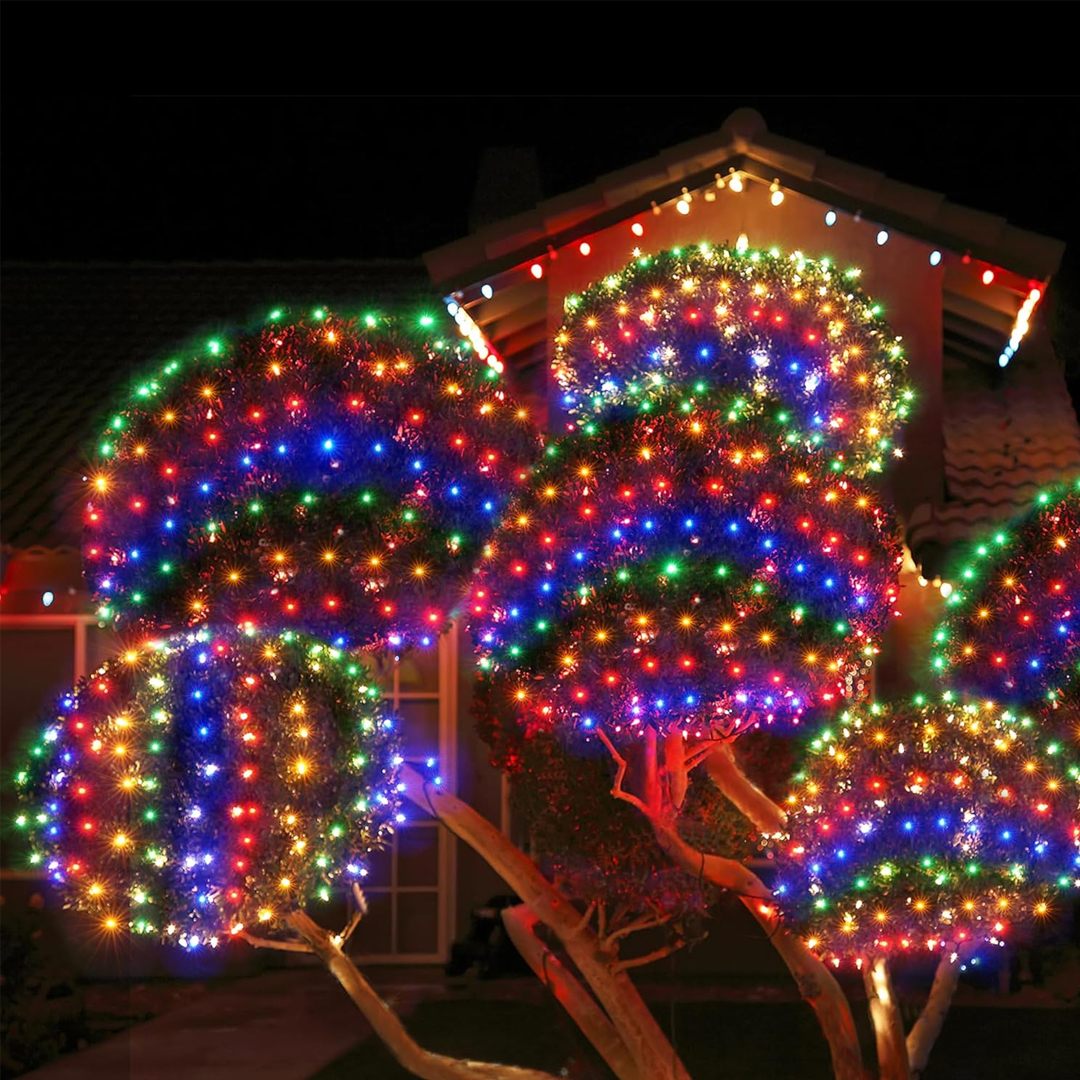 Gambar produk TaffLED Lampu Hias Jaring String Lights Decoration EU Plug 1.5x1.5M - EK-04