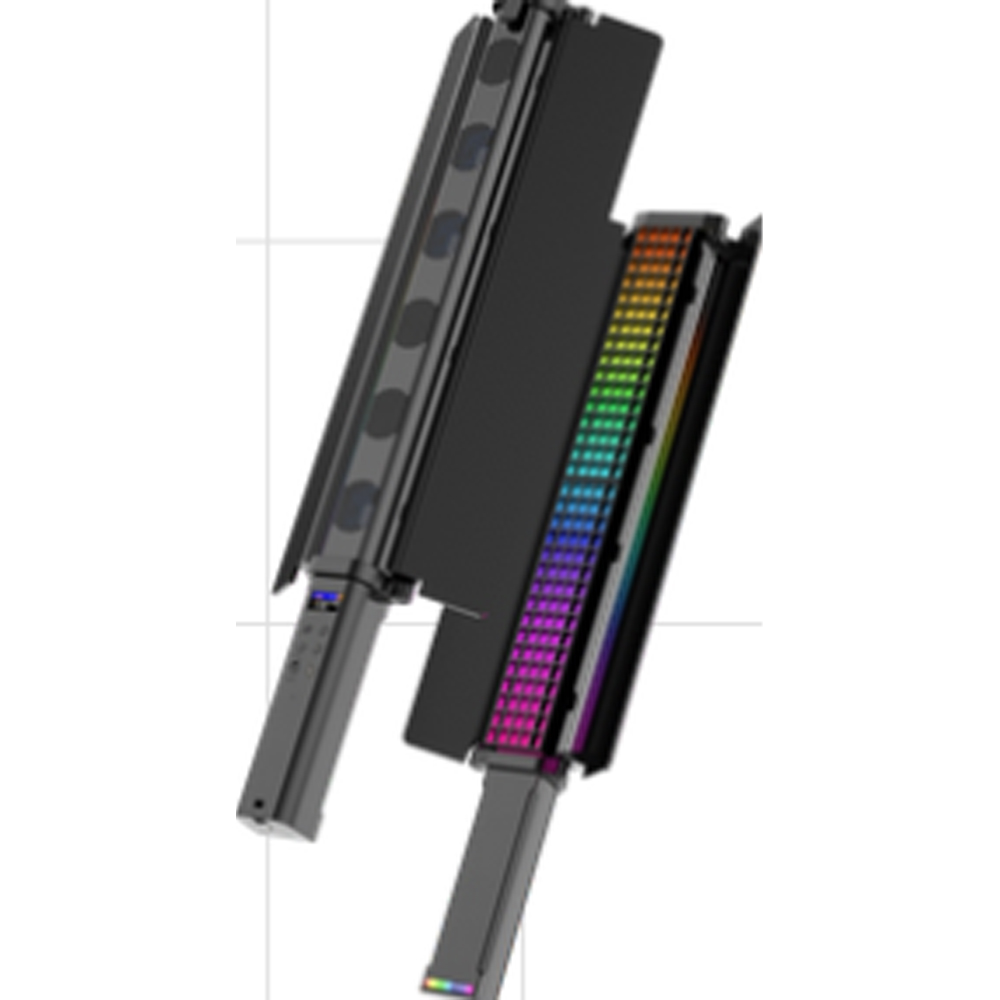 Gambar produk LIYADI Lampu Studio Tube Light Stick RGBW 24 Mode OLED 2600mAh 50W - C2 PRO