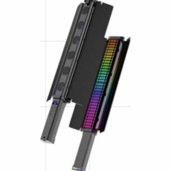 Gambar produk LIYADI Lampu Studio Tube Light Stick RGBW 24 Mode OLED 2600mAh 50W - C2 PRO