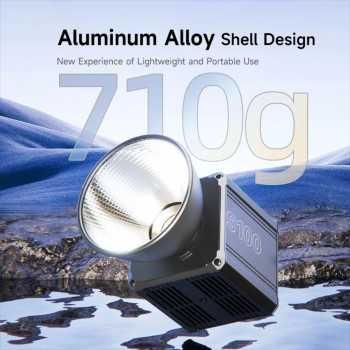 Gambar produk LIYADI Lampu Studio Fotografi COB LED RGBW 24 Mode TFT Display 100W - S100 PRO