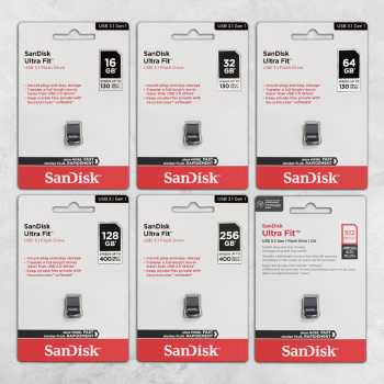 Gambar produk SanDisk Ultra Fit Flashdisk USB 3.1 / 3.2 Gen 1 512GB - SDCZ430