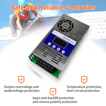 Gambar produk EASUN Solar Charge Controller MPPT Regulator 12V/24V/36V/48V 60A - MPPT-LM6048