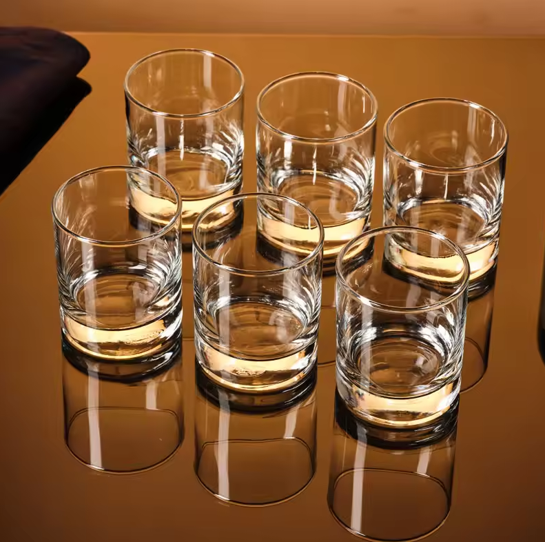 YWDL Gelas Kaca Anggur Wine Whiskey Cocktail Glass Aesthetic 300ml - YW35 Gambar produk YWDL Gelas Kaca Anggur Wine Whiskey Cocktail Glass Aesthetic 300ml - YW35