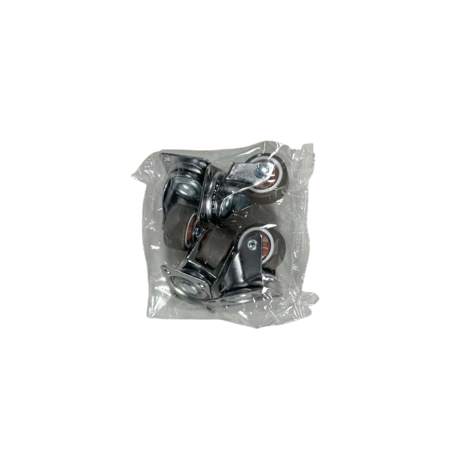 Gambar produk CASTRY Roda Kastor Furniture Soft Rubber Caster Wheel 1 Inch 4 PCS Flat - C10