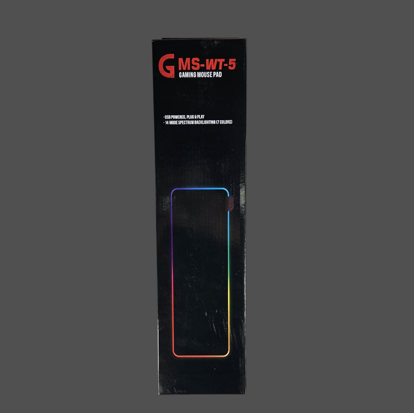 TaffGO Gaming Mouse Pad XL Peta Dunia with LED RGB 400x900x4mm - GMS-WT-5 Gambar produk TaffGO Gaming Mouse Pad XL Peta Dunia with LED RGB 400x900x4mm - GMS-WT-5