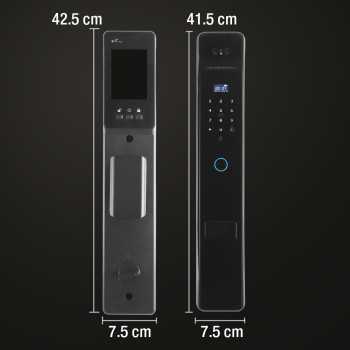 KAILILAI Smart Door Lock Fingerprint Face Recognition Password iCSee - B90 Gambar produk KAILILAI Smart Door Lock Fingerprint Face Recognition Password iCSee - B90