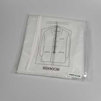 TaffHOME Cover Pakaian Gaun Jas Anti Debu 59x77cm - LFF68 Gambar produk TaffHOME Cover Pakaian Gaun Jas Anti Debu 59x77cm - LFF68