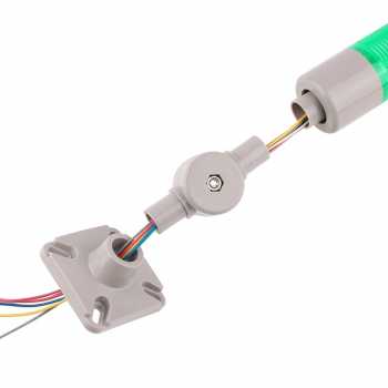 Gambar produk DIANQI Lampu Menara LED Signal Warning Light Operation Fault Sound AC 220V - DQ-310