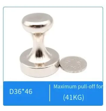 Gambar produk KELEIN Gantungan Magnet Kulkas Pin Thumbtack Fridge Metal N35 1 PCS - K40