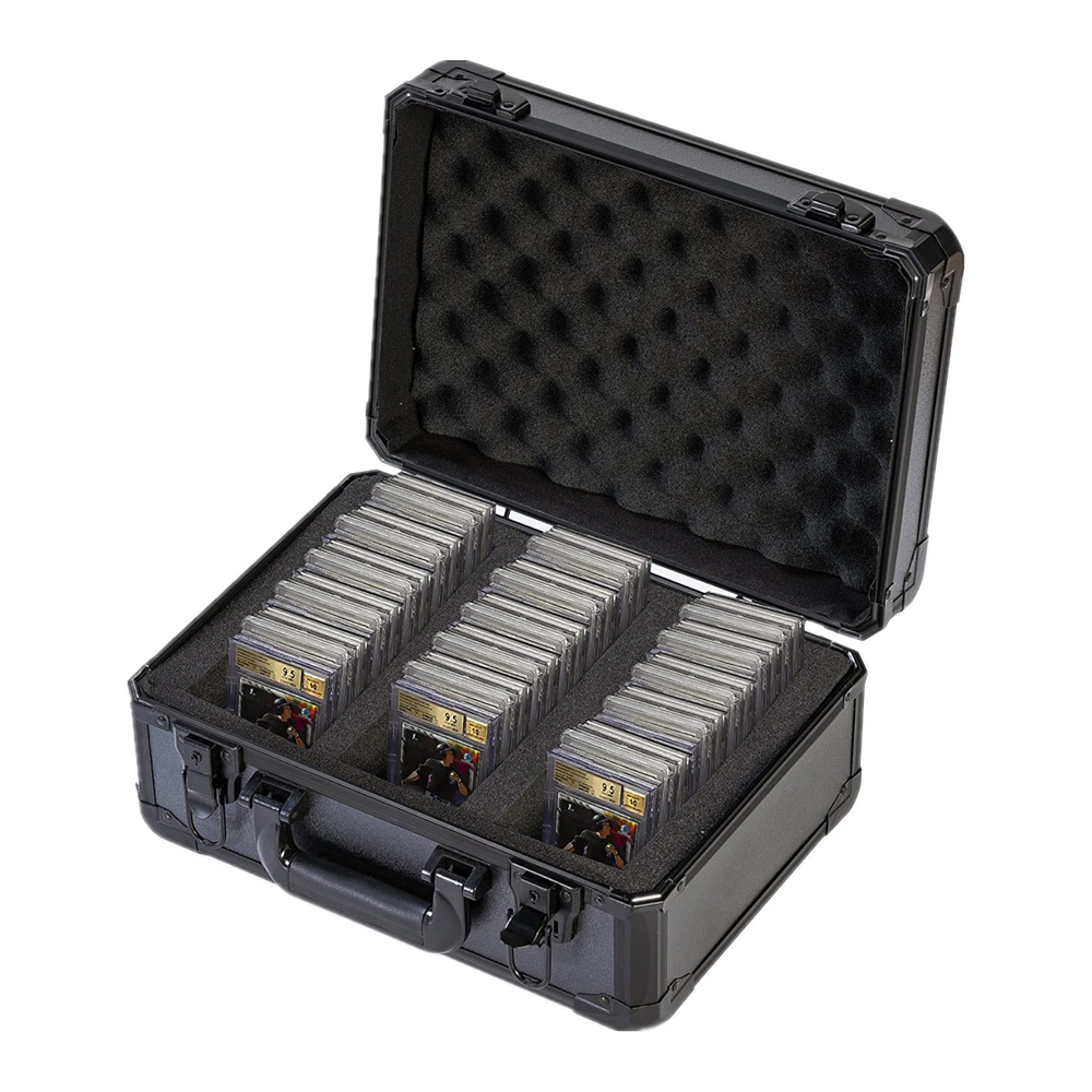 MARABO Kotak Kartu Koleksi Graded Card Case PSA Aluminium Alloy EVA - MR-345 Gambar produk MARABO Kotak Kartu Koleksi Graded Card Case PSA Aluminium Alloy EVA - MR-345