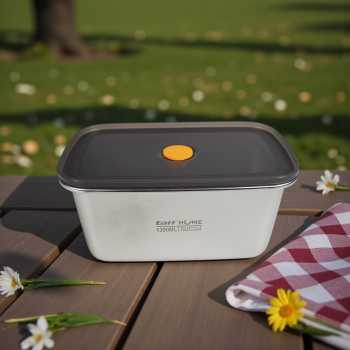 Gambar produk TaffHOME Kotak Makan Lunch Box Multifunction Stainless Steel 304 1300ml - AC-21